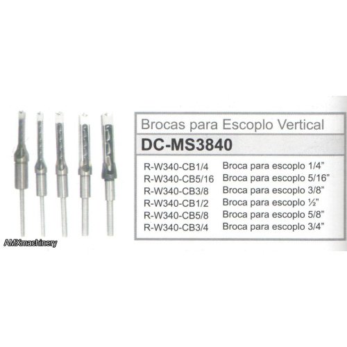 PARTE: 1SL-DC-MS3840 - BROCAS PARA ESCOPLO VERTICAL